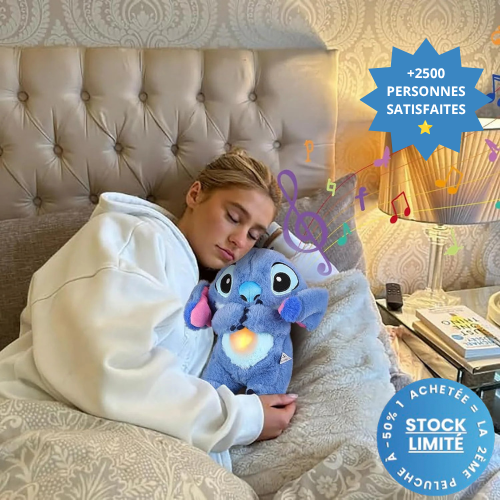 Peluche qui respire - Peluche Apaisante ™